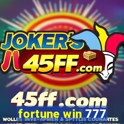 fortune win 777